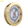 55KF Round Metal Alloy Hygrometer Humidity Measure Meter for Instrument Care