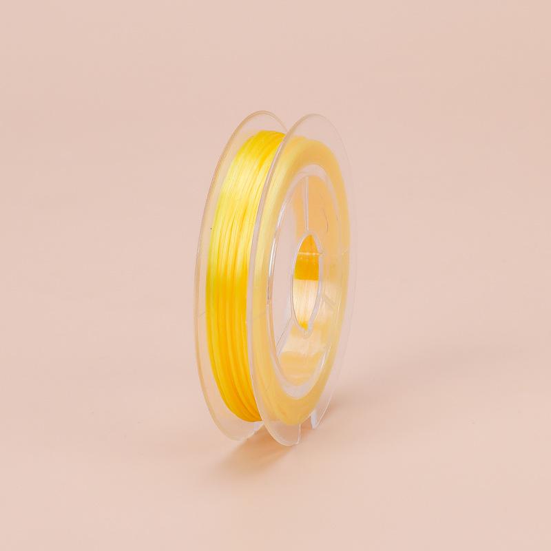 25-Color Elastic Wire Beads Set: Handmade, Durable, for DIY Bracelets & Necklaces
