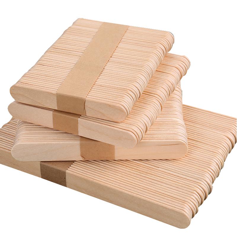 Wooden Popsicle & Ice Cream Sticks for DIY Models & Crafts
