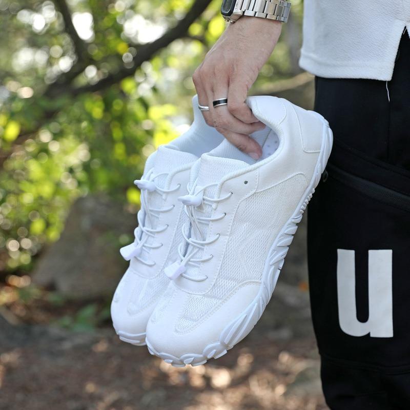 

Весенне-летние новые мужские походные кроссовки для активного отдыха, мужские походные повседневные кроссовки, женские кроссовки для ходьбы по воде, обувь для скалолазания, быстросохнущие кроссовки для альпинизма 46 белый