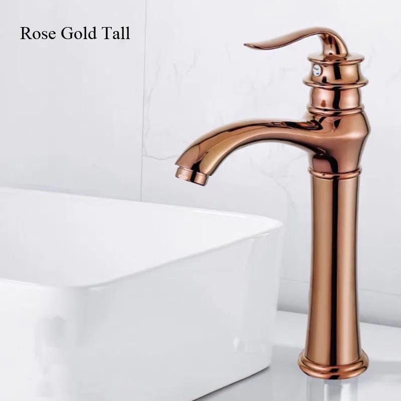 Luxus Waschtischarmatur Moderne Badezimmer Waschtischarmatur Gold Heiß Kalt Mischbatterie Waschtischarmatur Einhebel Küchenzubehör