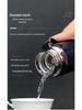 Insulated Stainless Steel Kettle with Tea Infuser, 600-1000ml Capacity - Portable Cup for Car Use