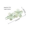 Korean Style Large Duckbill Hair Clip – Fashionable Flower Accessory for Women, Versatile Spring Updo.