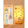 Dried Flower Embossed Table Lamp DIY Kit - Creative Gift for Team Building and National Day Festivities