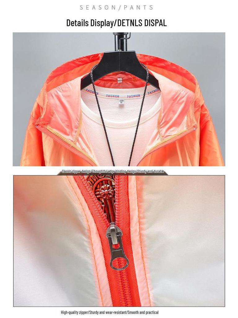 Unisex Quick-Dry Sun Protection Jacket for Outdoor & Fishing, Plus Size, Long Sleeve