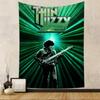 Tapestry da Parete Fai-da-te Anime Band Rapper Classica Thin Lizzy per Soggiorno Casa Dormitorio Decorazione Arte da Parete