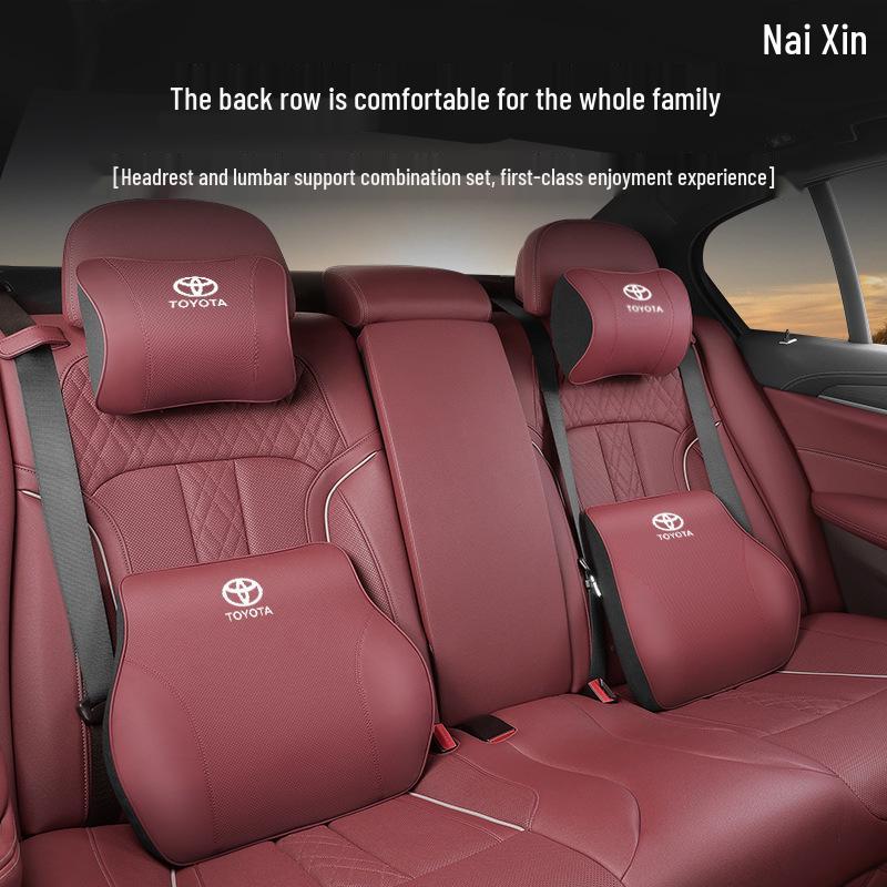 Kopfstütze & Lendenkissen für Toyota Autos: Corolla, RAV4, Camry, Highlander, Avalon