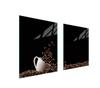GLAS-KOCHFELD-SCHUTZPLATTE 85x52 KAFFEE