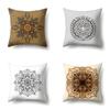 Nordic Bohemian Ethnic Style Polyester Pillow Case Car Decoration Home Printed Bedside Pillow Case