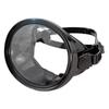 Oval Diving Mask Spearfishing Mask Anti-Fog Single Lens Scuba Mask Adjustable Freediving Water Mask for Underwater Adventures