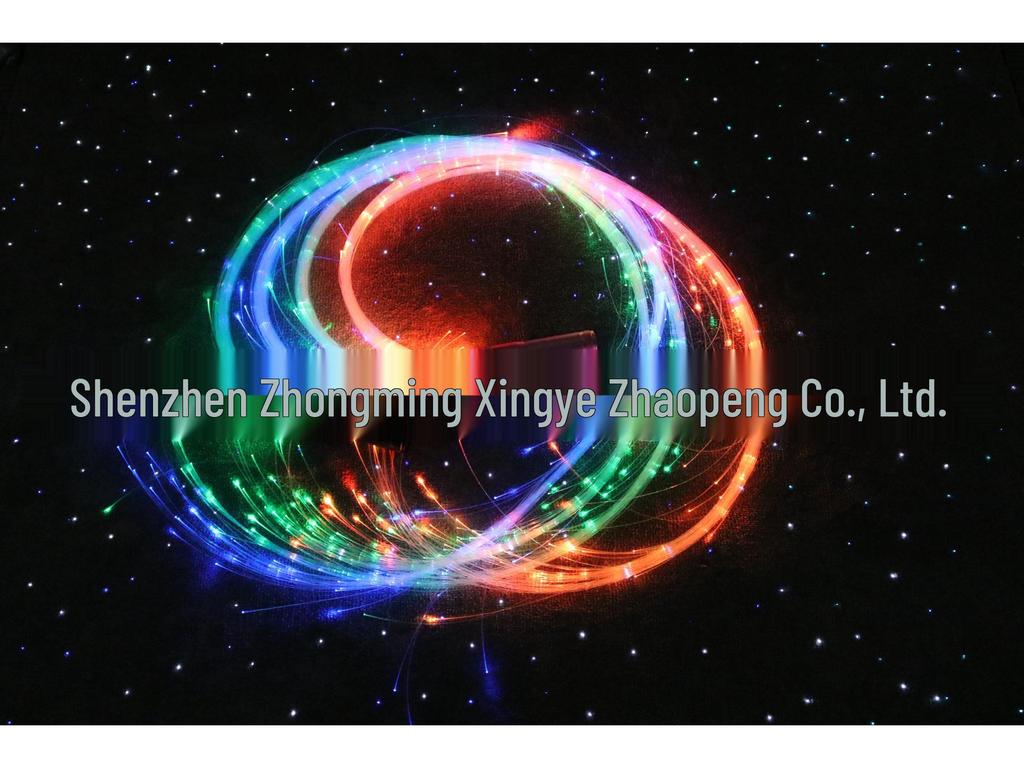 Luminous Fiber Optic Dance Whip - Flash Charging Party Atmosphere Prop