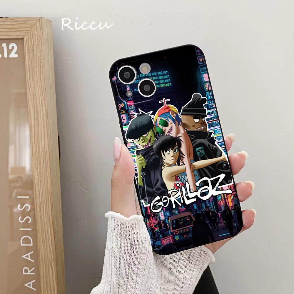 Gorillaz The Now Now Animal Phone Case For IPhone 17 air 17pro 16pro 15pro 14promax 12 Pro 15Plus 13promax Covers Silicone cases