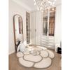 Irregular Circular Living Room Carpet Bedroom Bedside Carpet Dressing Room Study Room Swivel Chair Floor Matc