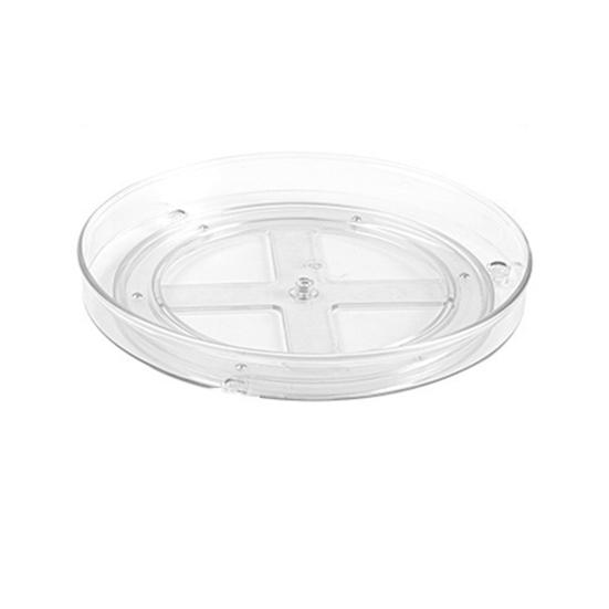 360 Degrees Rotating Storage Tray 1/2/3 Layers Lazy Susan Organizer Kitchen Pantry Cabinet Countertop Seasoning Spice Holder Cosmetic Turntable Rack