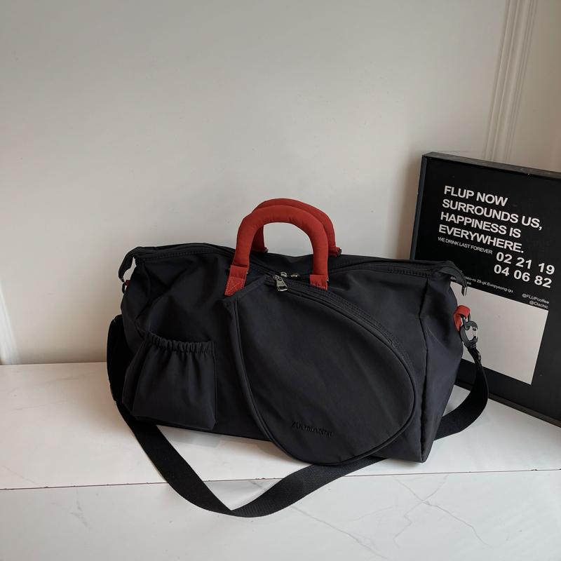 Badminton Racket Bag Sports Fitness Large Capacity Crossbody Bag Handbag Women's Travel Bag Men's Tennis Bag