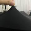 Cover For Banquet Catering Table, Black Skirting, Ruffle, 180X76 Cm