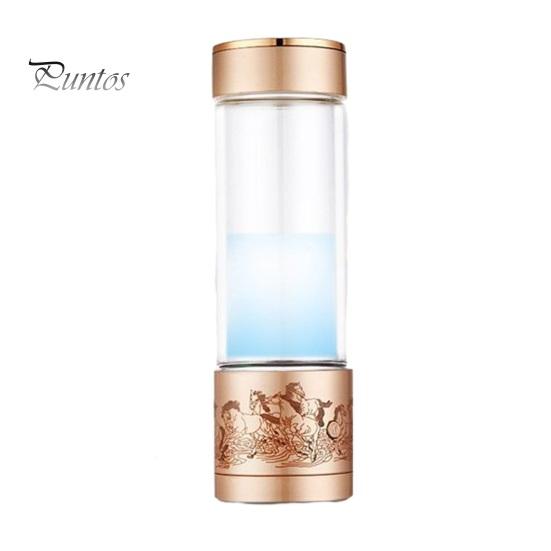 

300 мл чашка для электролизованной воды портативный генератор водородной воды герметичная бутылка для воды для домашнего офиса 300ML золотистый