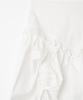 MILLO WOMEN Balloon Shirred Maxi Skirt [White]