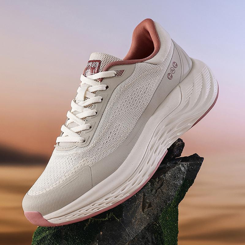 Men's Running Shoes Outdoor Non-Slip Trainer Off-road Shoes Jogging Breathable Race Sneakers Luxury Shoes Mesh Cushioning