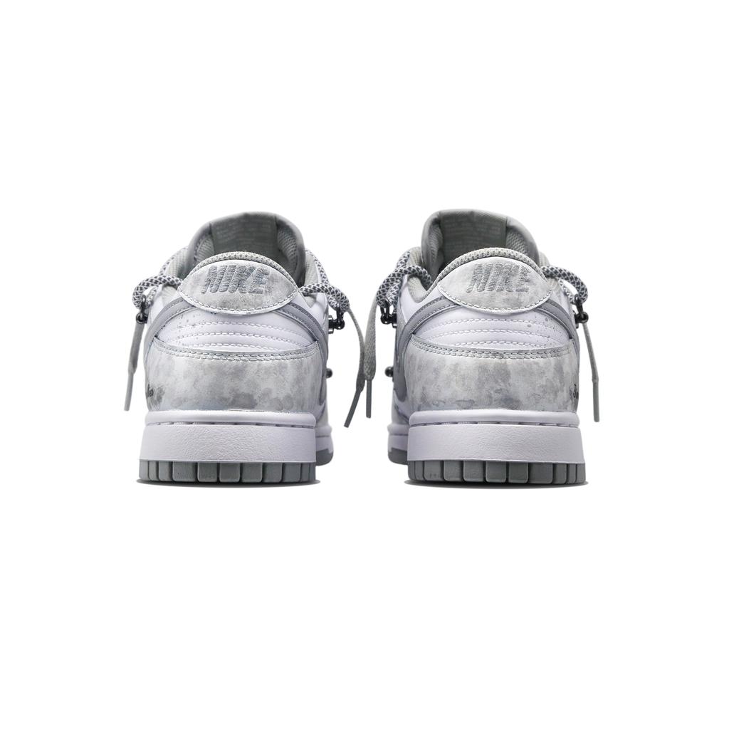 Nike Dunk Horse Year Limited, White Moon Shadow Low top Skateboard Shoes Unisex Gray White HF5441-105(Team839V)