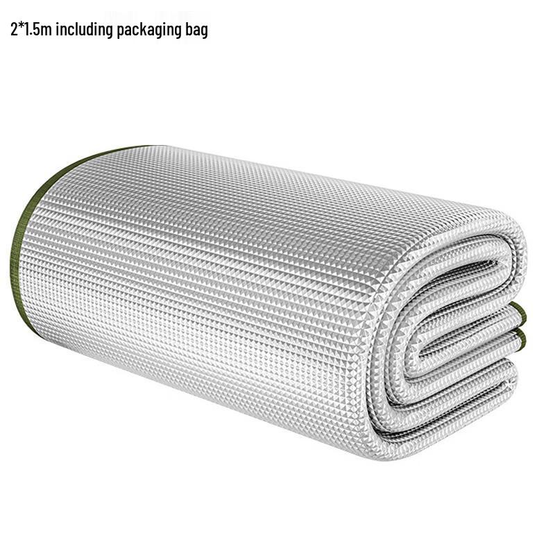 

Outdoor Foldable Aluminum Foil Camping Mat 200x150 cm