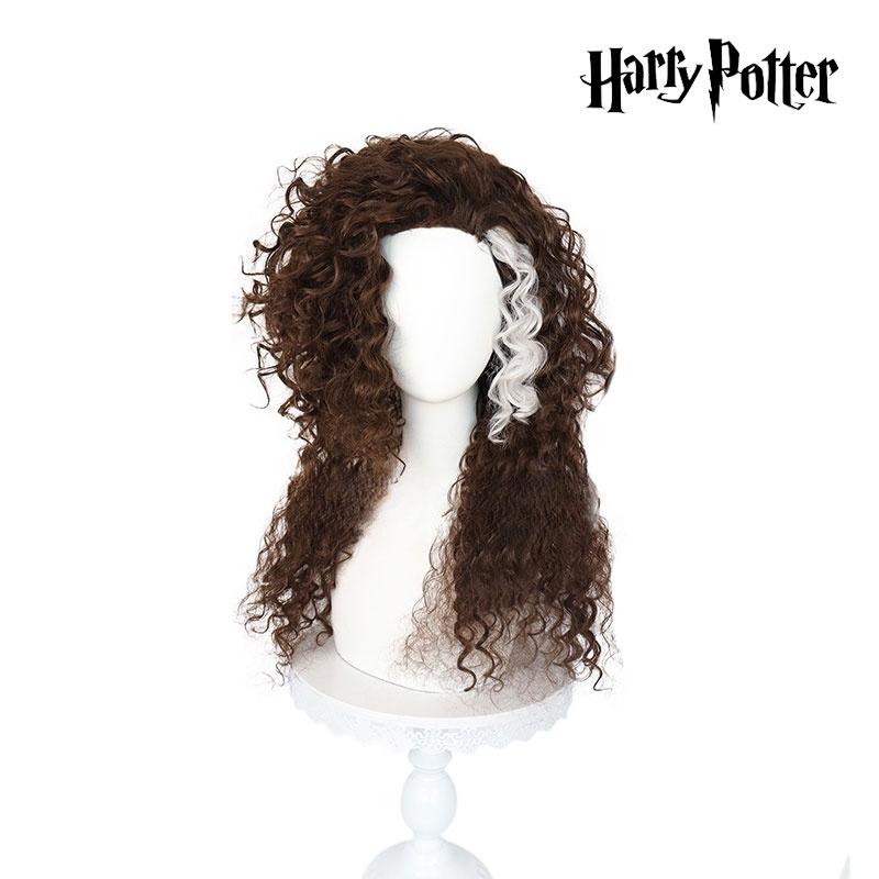 Bj-108 Bellatrix Lestrange Cosplay Pruik Authentieke Anime Stijl Veelzijdig Voor Elke Gezichtsvorm
