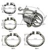 Ergonomic Stainless Steel Stealth Lock Male Chastity Device,Cock Cage,Penis Lock,Cock Ring,Chastity Belt, S076