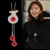 Women's Korean Style Tassel Pendant Necklace - High-End Fashion for Autumn/Winter