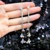 Modische Zirkonia Schmetterling Quaste Ohrringe Fee Kristall Strassstein Anhänger Ohrringe Party Schmuck Geschenk