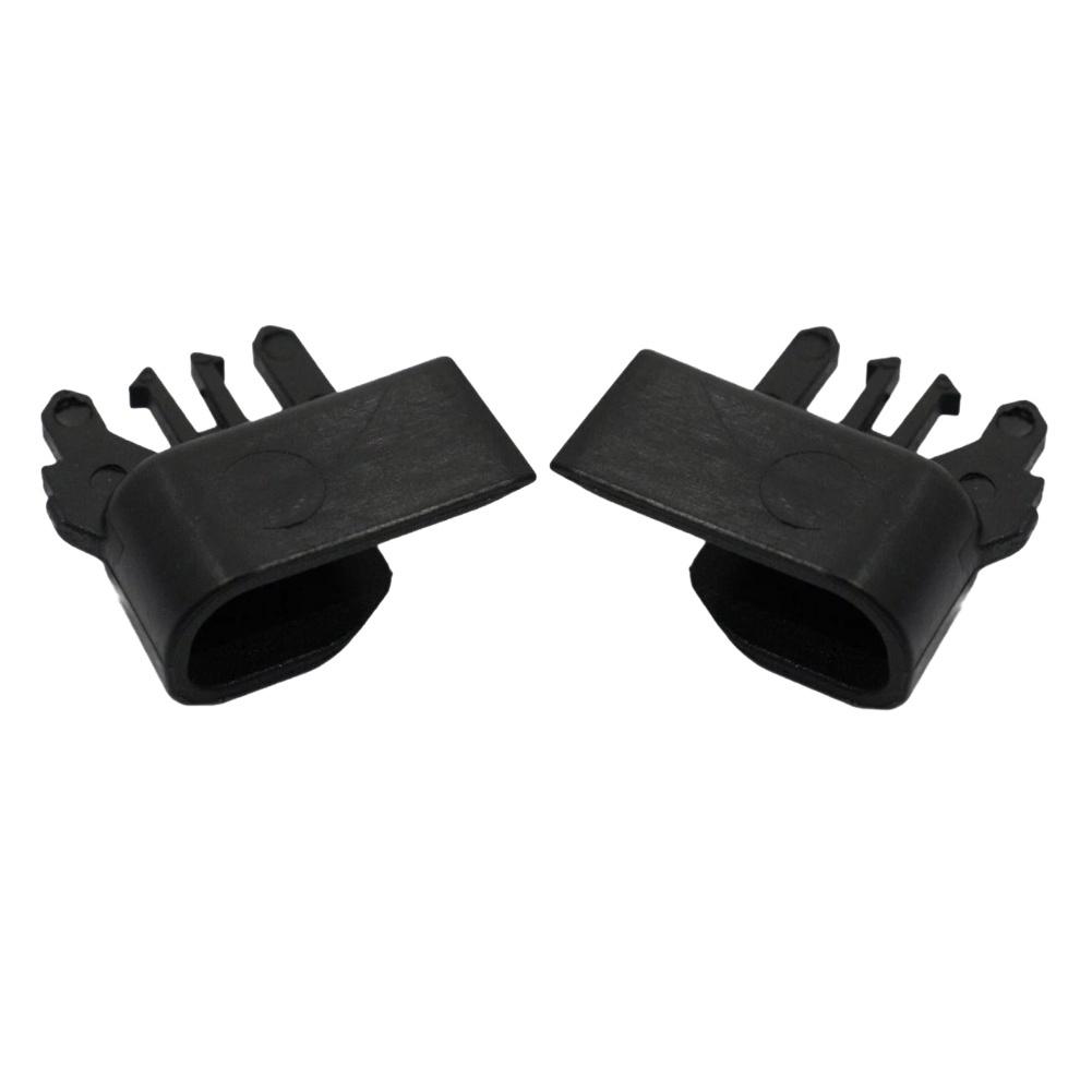 2 Stück Links Rechts Rolladen Gepäckabdeckung Clip Schwarz 8W9868953 für A6 für Avant für S6 für Avant für Q7 für 4M für RS4