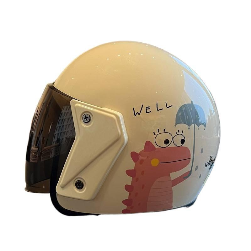 3C Certified Electric Bike Helmet Cute Cartoon Style All Season Warm Windproof Commuter Adults