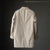 Autumn and Winter Waterproof and Tear-resistant Cotton Coat Japanese Style Quilted Warm Men's Mid-length Windbreaker