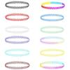 12Pcs Vintage Stretch Choker Necklace Lady Girl Tattoo Choker Necklace Punk Retro Gothic Elastic Necklaces for Women