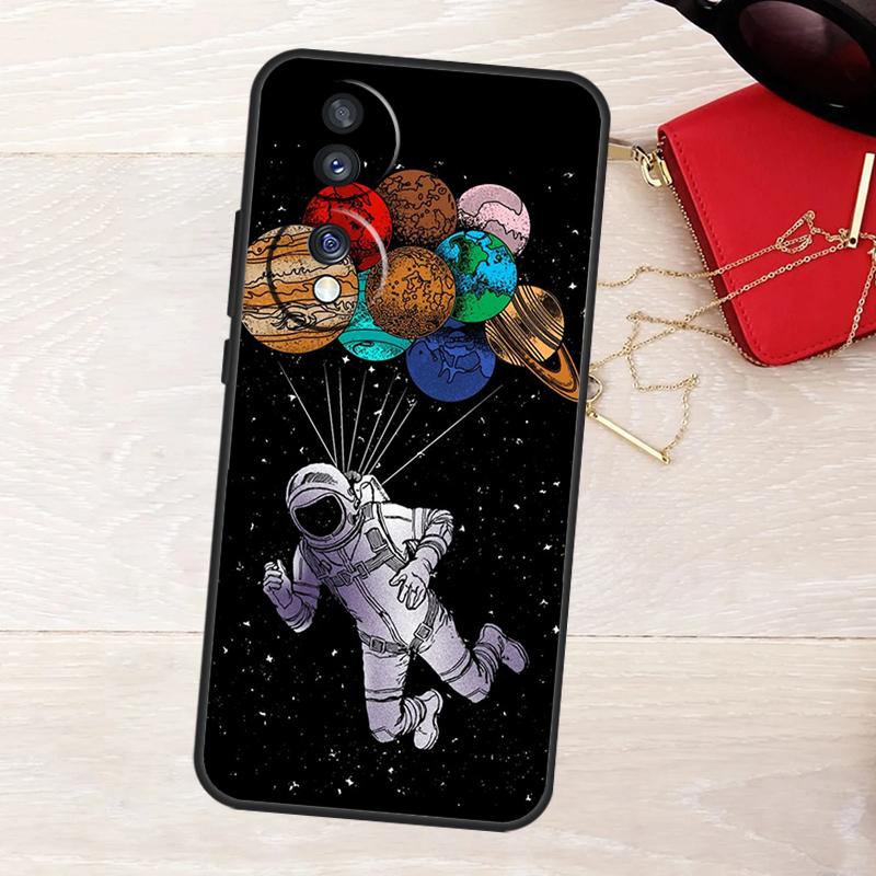 Astronaut Balloons Stars Space Planets Case For Honor Magic 8 5 6 7 Lite X9a X9b X9c X9d X8b X8c Win 50 70 90 200 400 Pro Cover