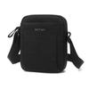 Men's Lightweight Nylon Crossbody Bag Small Vertical Shoulder Sling Bag for Travel Daily Commute