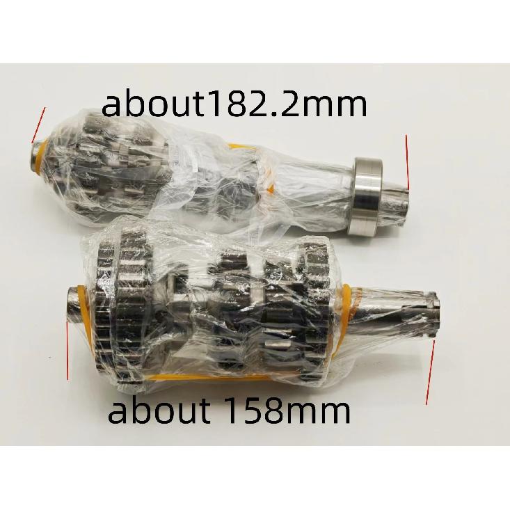 Motorcycle Main Shaft Countershaft Gearbox For QJIANG keeway superlight 200 202 QJ200-2H 200cc engine Sets Of Teeth QJ200 2H
