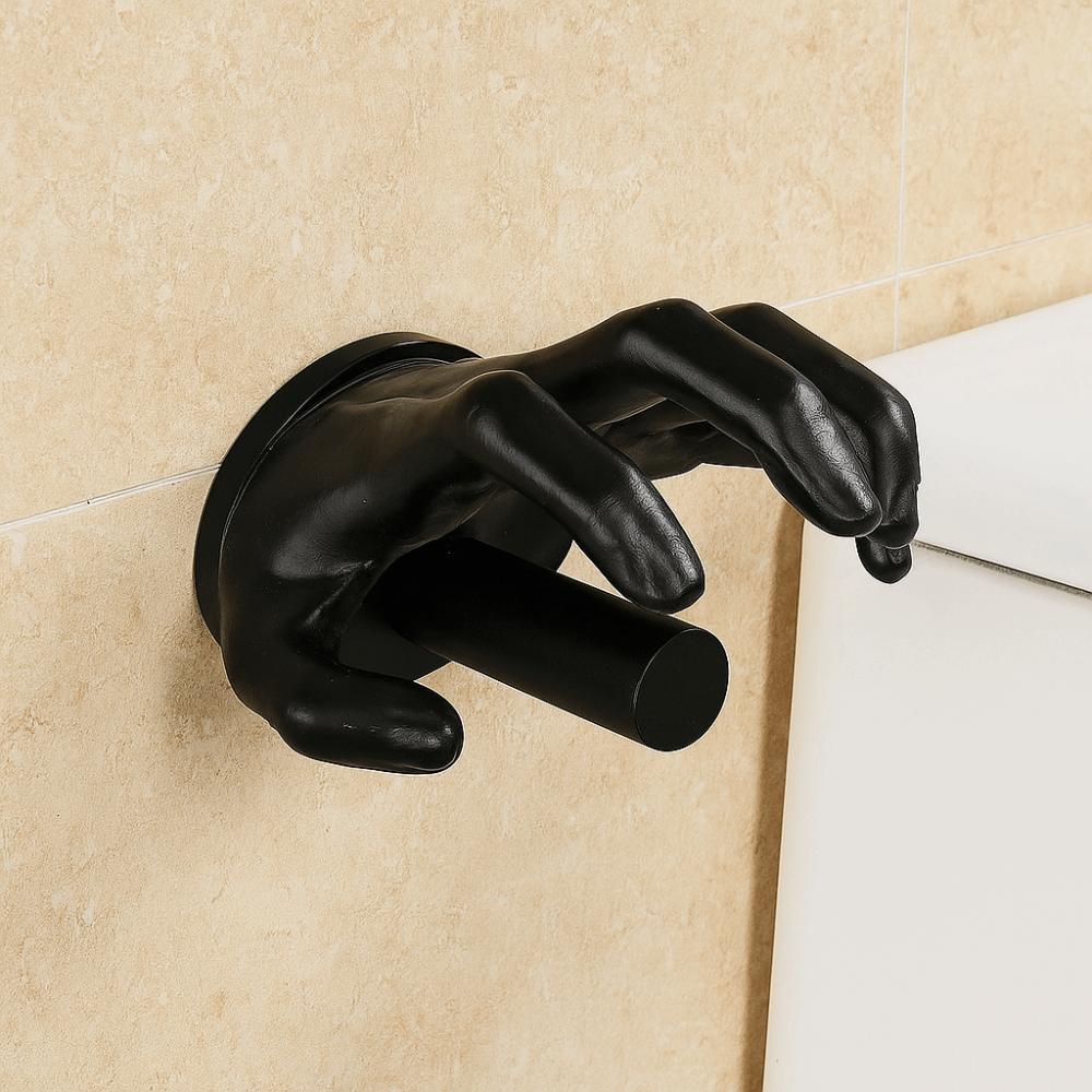 Gothic Style Bathroom Paper Holders Black Witch Hand Tissue Holder  Bathroom