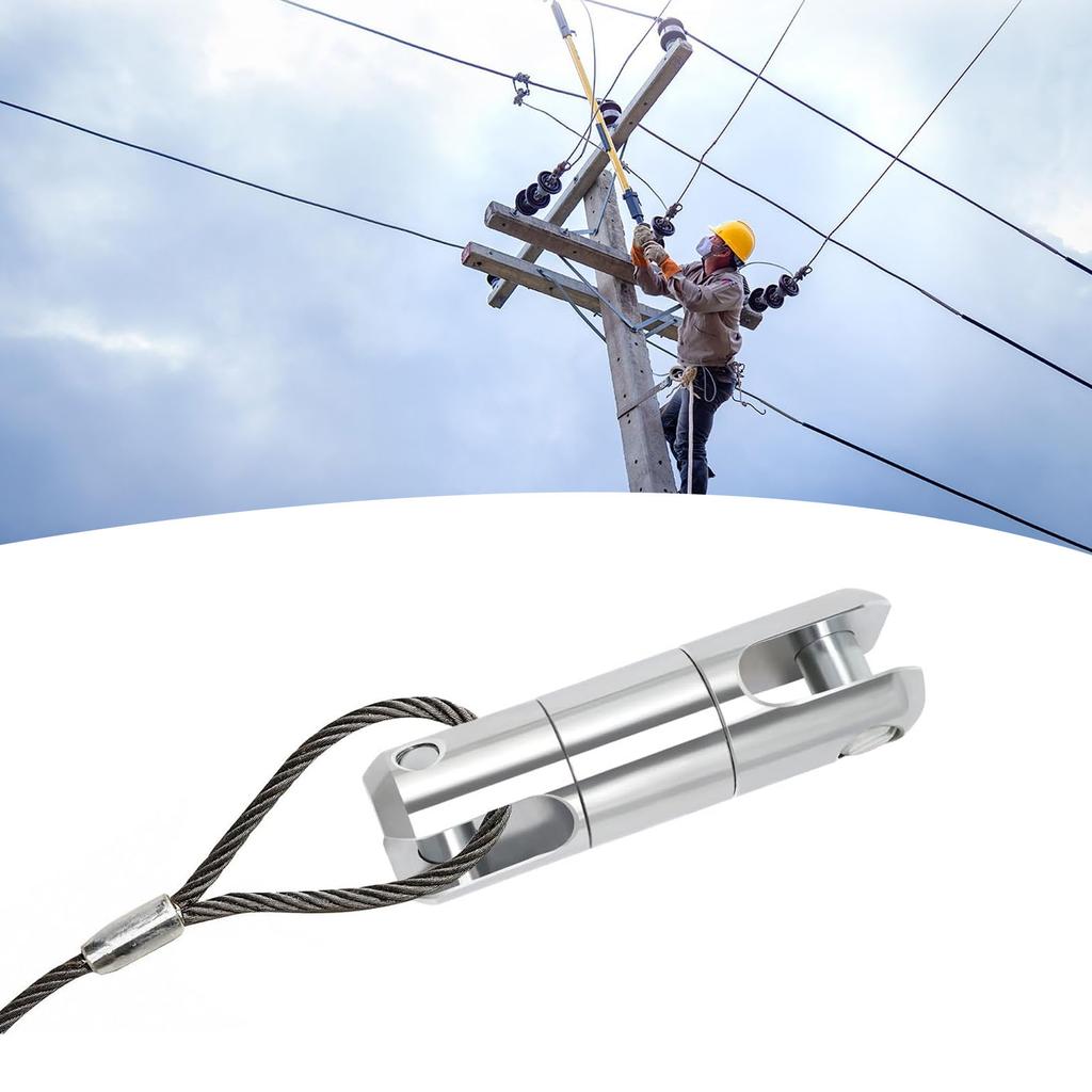 5 Tonnen Kabelzug Drahtseil Lager Abreißbarer Drehverbinder für Stromleitungsbau