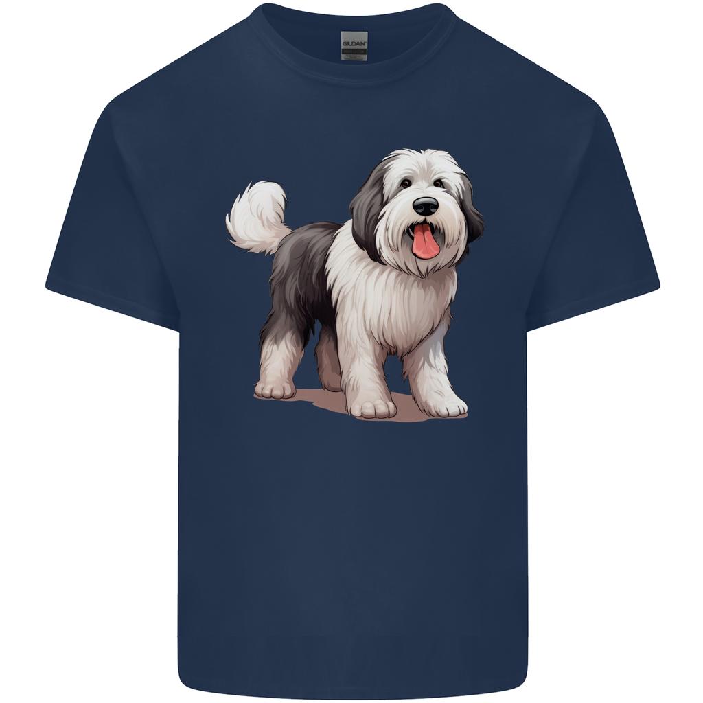 Old English Sheepdog Dog Unisexs Light Cotton TShirt