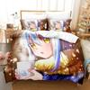That Time I Got Reincarnated As a Slime Bedding Set Single Twin Full Queen King Size Bed Set Adult Kid Bedroom Duvet Cover Sets