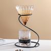 Porte-filtre à café en métal pratique à utiliser et durable