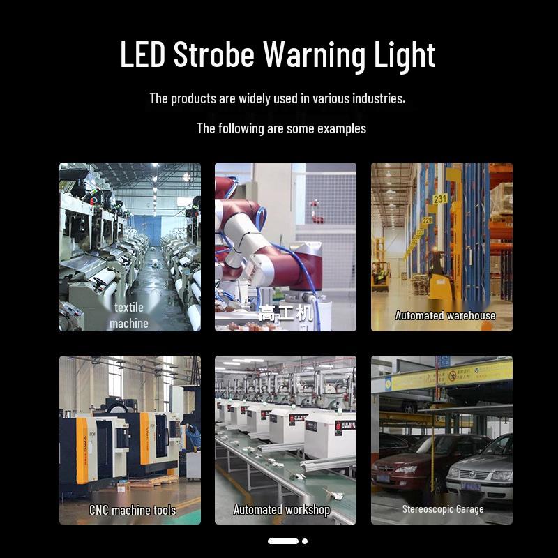 LTE-5090RGY Signal LED: Three-Color Warning Light with Flashing Indicator