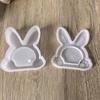2026 Latest Models DIY Rabbit Storage Box Silicone Molds for Easter Decorative Lamps Resin Craft Ornament Making Plaster Cement