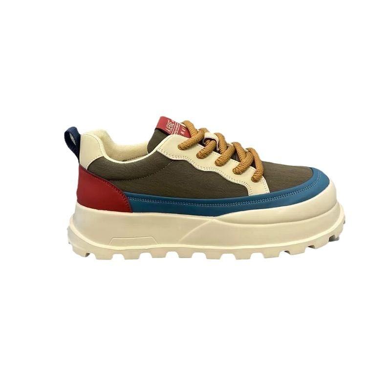 Mens Platform Shoes Autumn New Comfortable Wear-resistant Casual Sneakers High Quality Designer Brand Man Flats Shoes Zapatillas