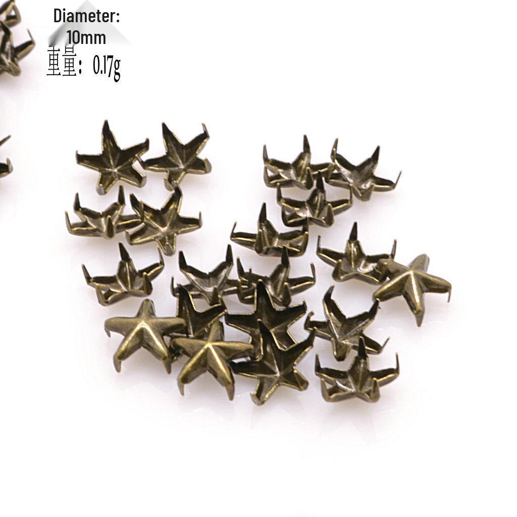 

Набор из 100 штук фурнитуры для одежды, сумок и обуви сделай сам: Полые заклепки и квадратные шипы 100 pieces per bag