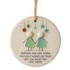 1 Pc Heart-Shaped Retro Sea Glass Friendship Ornament Timeless Keepsake for Christmas Tree Decor Unique Gift Idea