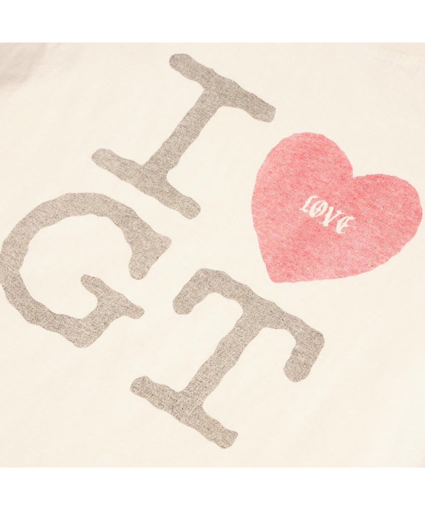 Dyutelo Love Gt Short Sleeve Tee Cream Ivory