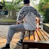 Harajuku Oversized Wing Pattern Rundhals T-Shirts Herren Kleidung Lässige Hip Hop Sport Kurzarm Tops Streetwear
