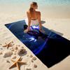 1pc KPop Demon Hunters ZOEY3 Beach Towel, Comfortable and Thick, and Swimming/Bath/Picnic/Camping Towel, Suitable for Seaside Beaches