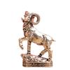 Vintage Collectible Figurines Miniature Artisan Craft The Twelve Zodiac Signs Decoration 12 Constellation Statue Gift Ornaments